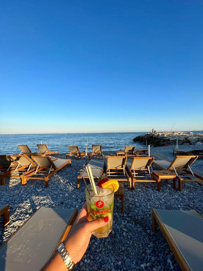Ferienwohnung Cagnes Promenade Exterior foto